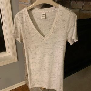 Pink by Victoria’s Secret Short Sleeve V Neck T XS